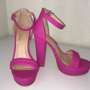Glaze heels